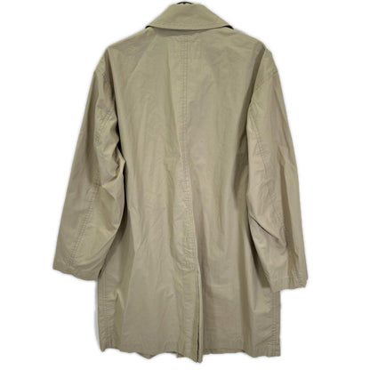 MHL. エムエイチエル 596-9110501 18年 ベージュ DRY WAX COTTON NYLON COAT コート