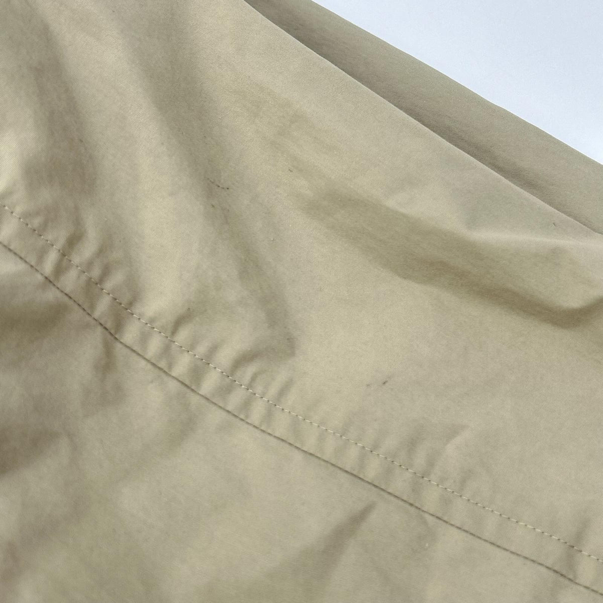 MHL. エムエイチエル 596-9110501 18年 ベージュ DRY WAX COTTON NYLON COAT コート