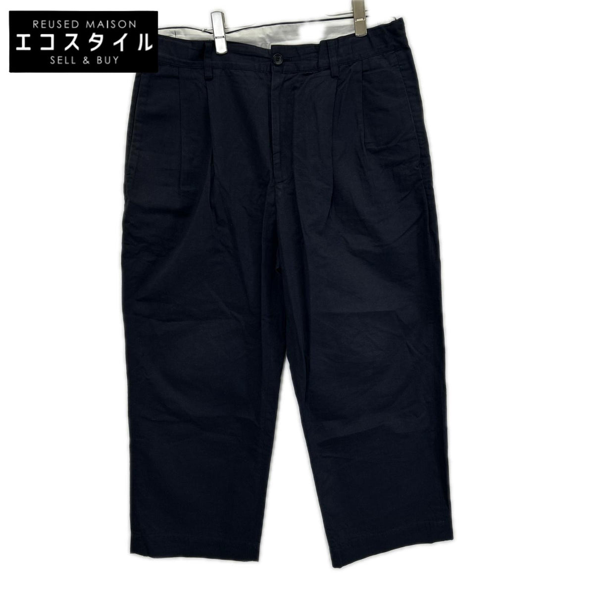 EEL Products イールプロダクツ E-20206 ネイビー コットンリネン NICE PANTS ボトムス