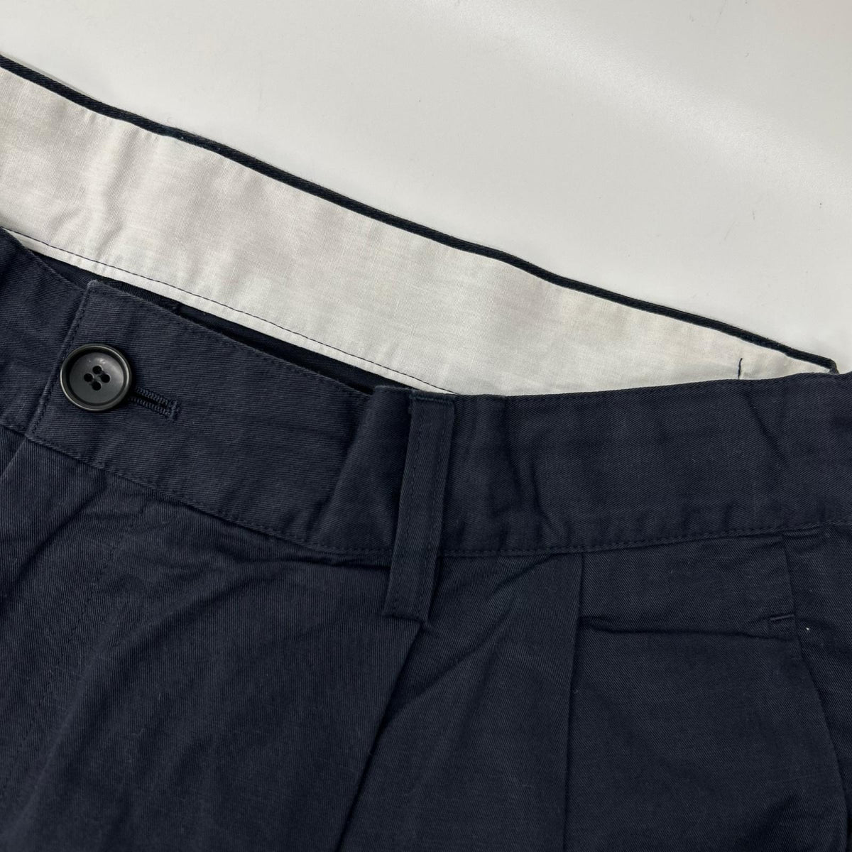 EEL Products イールプロダクツ E-20206 ネイビー コットンリネン NICE PANTS ボトムス