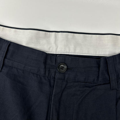 EEL Products イールプロダクツ E-20206 ネイビー コットンリネン NICE PANTS ボトムス