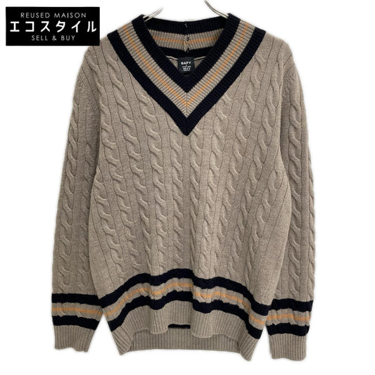 BAFY バフィー ×伊勢丹 グレー ウール チルデン ニット セーター トップス