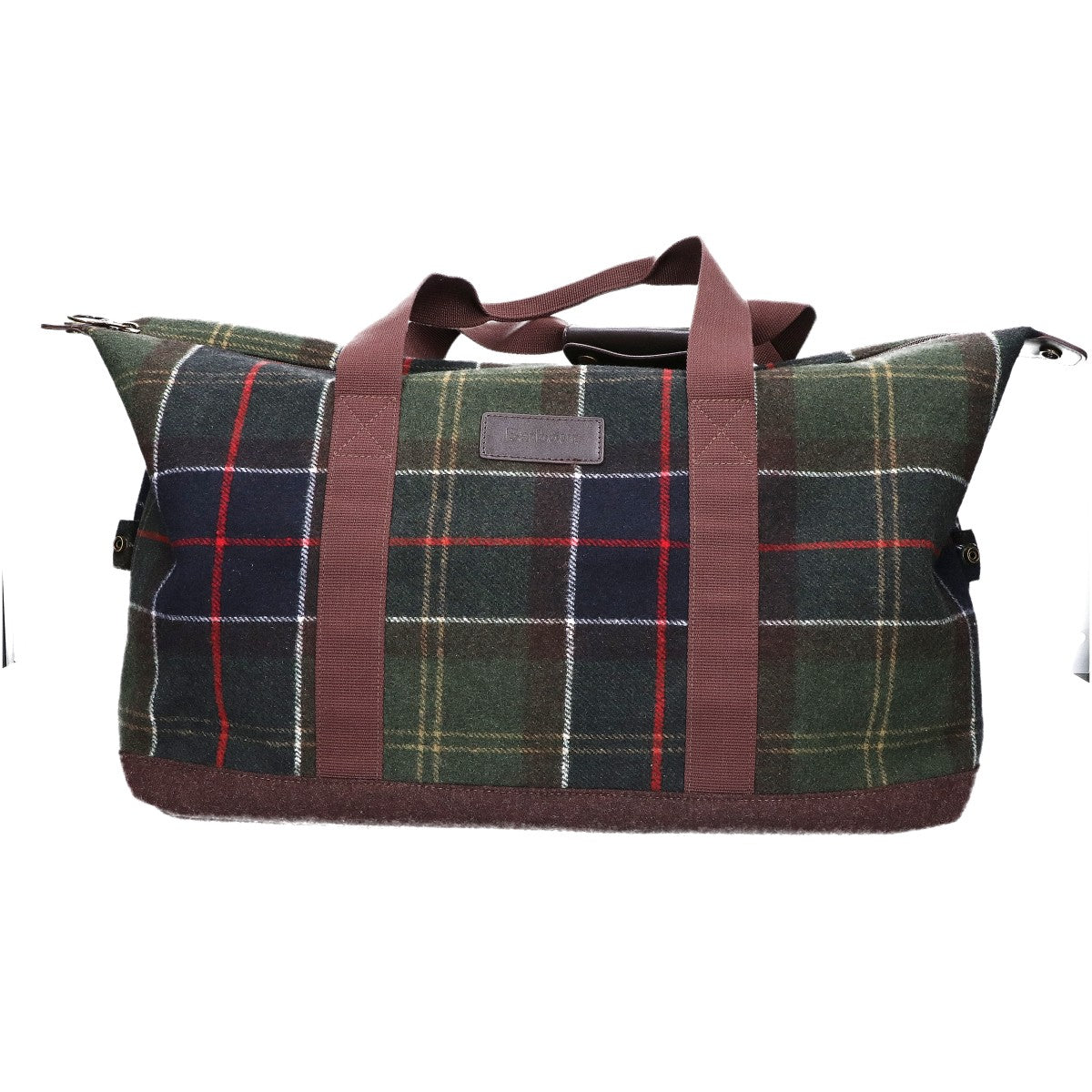 Barbour バブアー 【美品】ウール クラシックタータンチェック ボストンバッグ