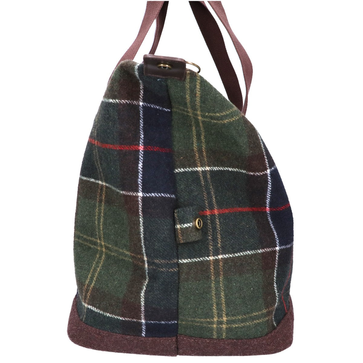 Barbour バブアー 【美品】ウール クラシックタータンチェック ボストンバッグ