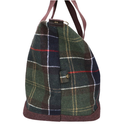 Barbour バブアー 【美品】ウール クラシックタータンチェック ボストンバッグ