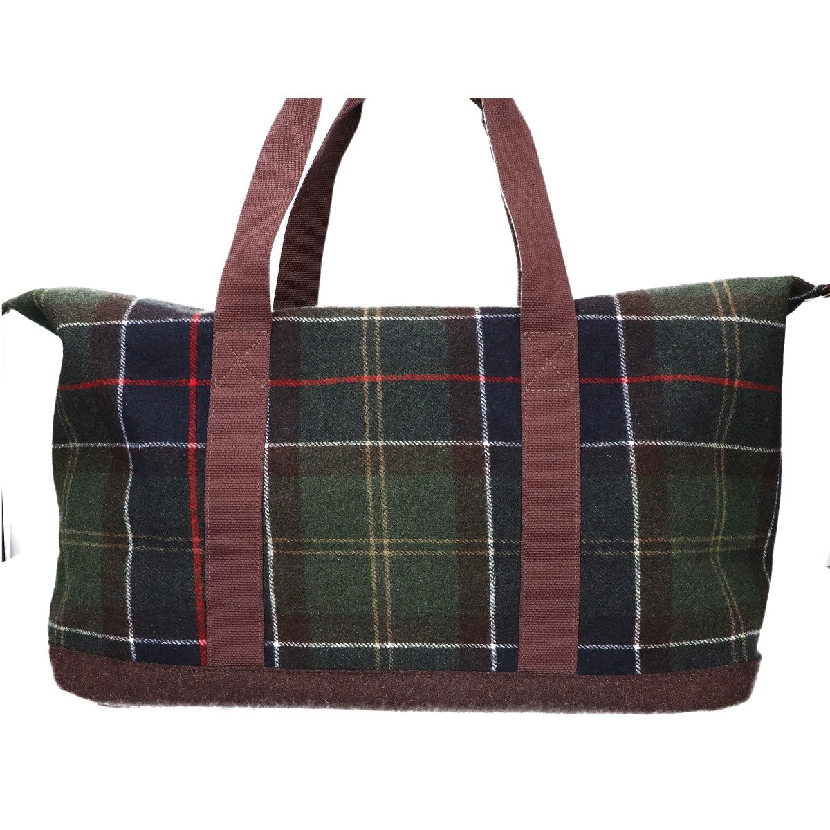 Barbour バブアー 【美品】ウール クラシックタータンチェック ボストンバッグ