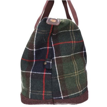 Barbour バブアー 【美品】ウール クラシックタータンチェック ボストンバッグ