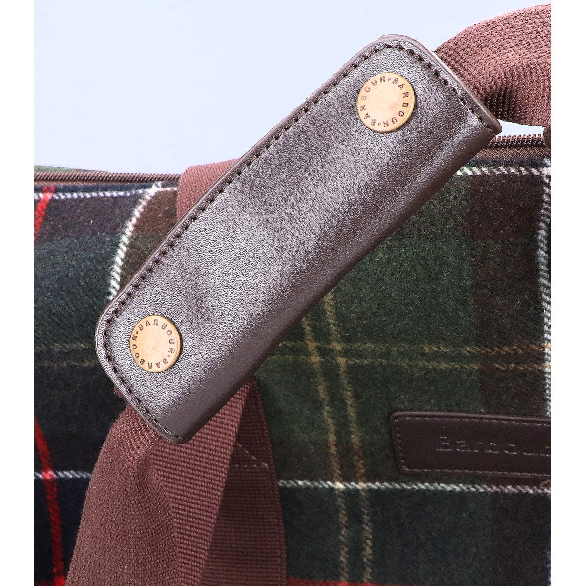 Barbour バブアー 【美品】ウール クラシックタータンチェック ボストンバッグ