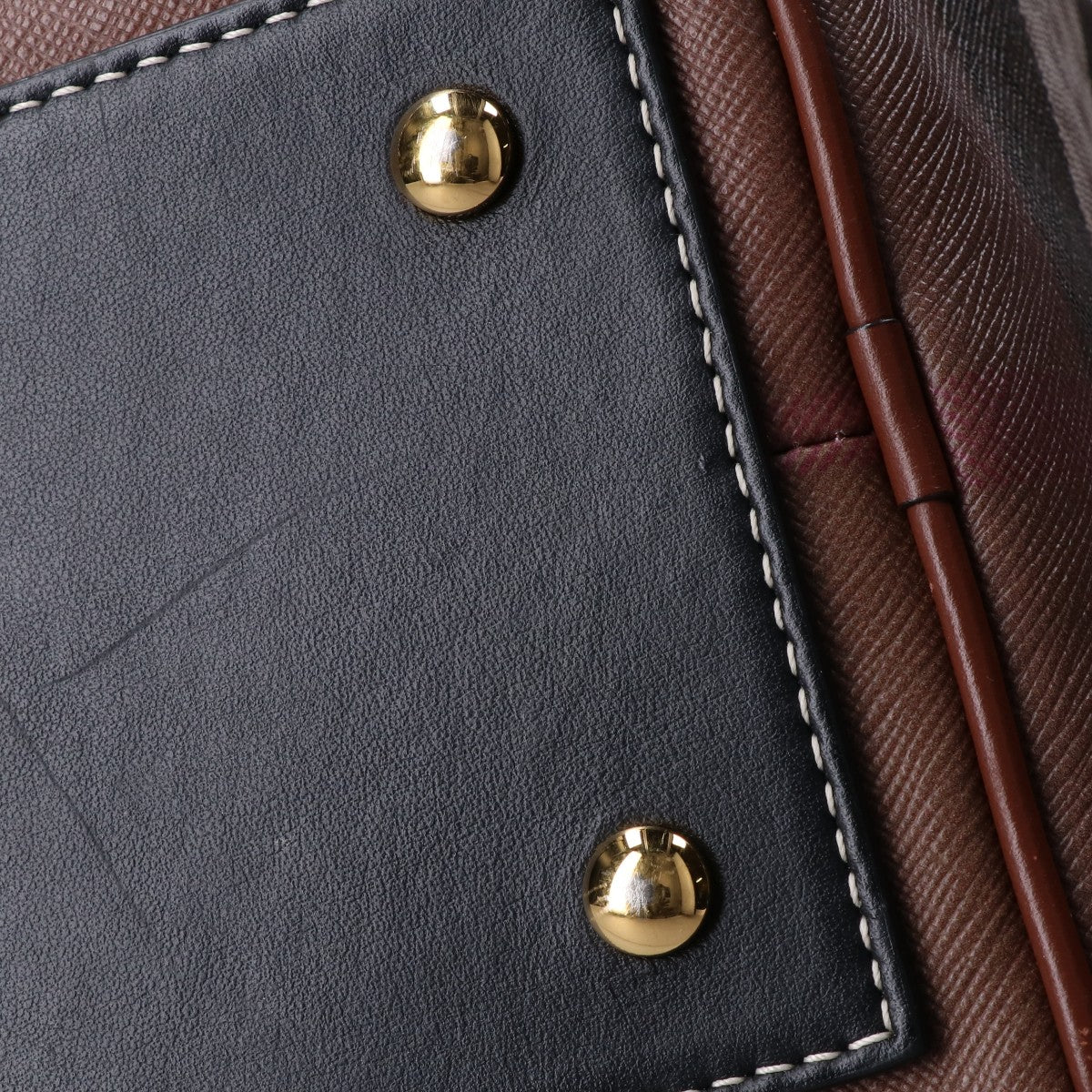 BURBERRY バーバリー 8069662 ミディアムボーリングバッグ 2WAY ハンドバッグ