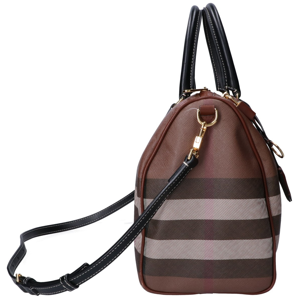 BURBERRY バーバリー 8069662 ミディアムボーリングバッグ 2WAY ハンドバッグ