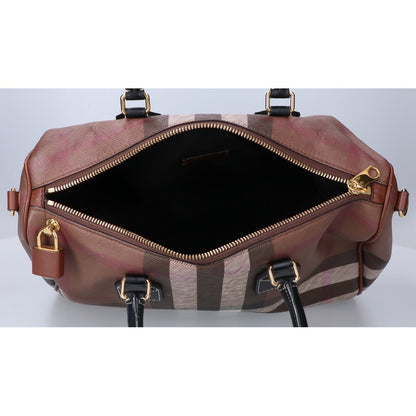 BURBERRY バーバリー 8069662 ミディアムボーリングバッグ 2WAY ハンドバッグ