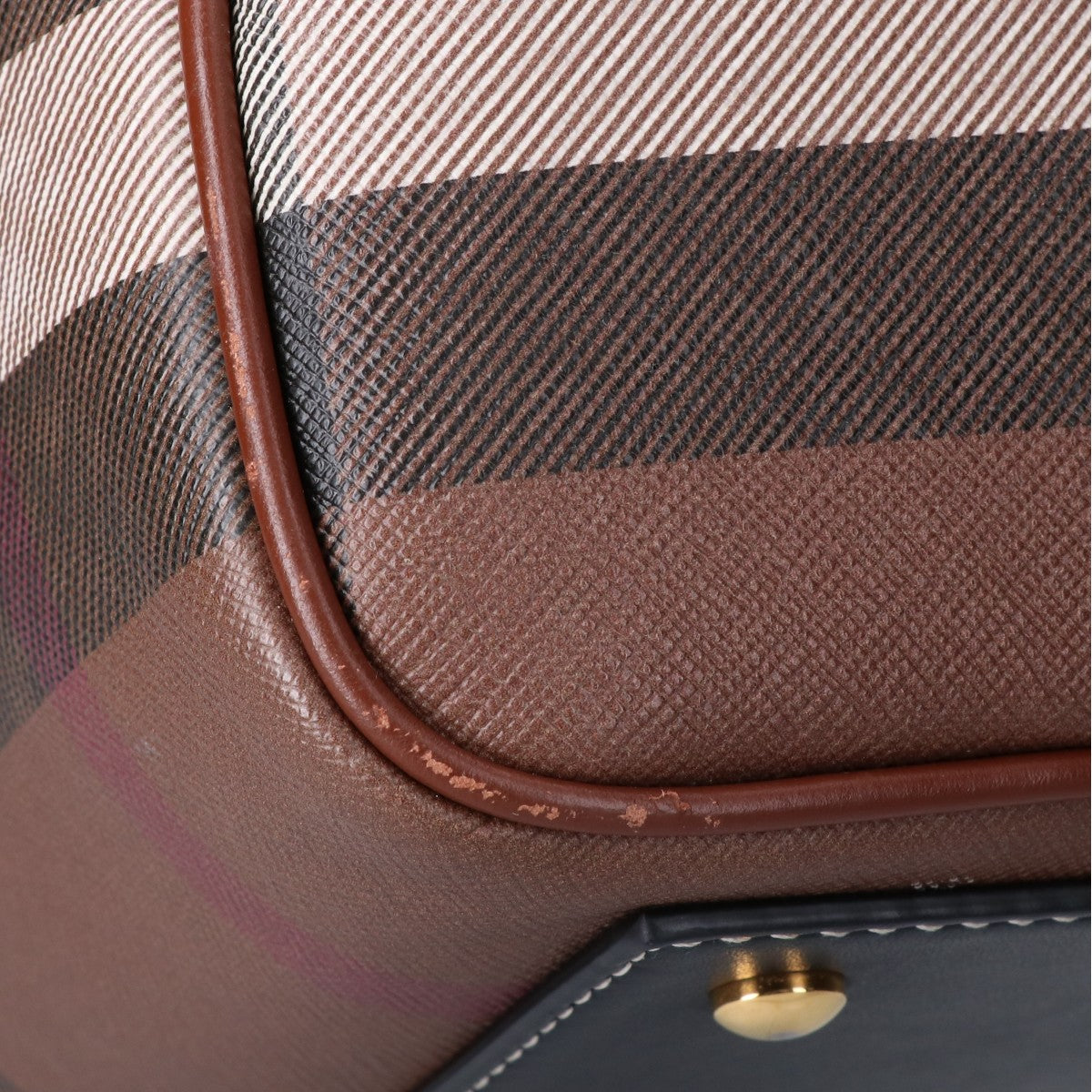 BURBERRY バーバリー 8069662 ミディアムボーリングバッグ 2WAY ハンドバッグ
