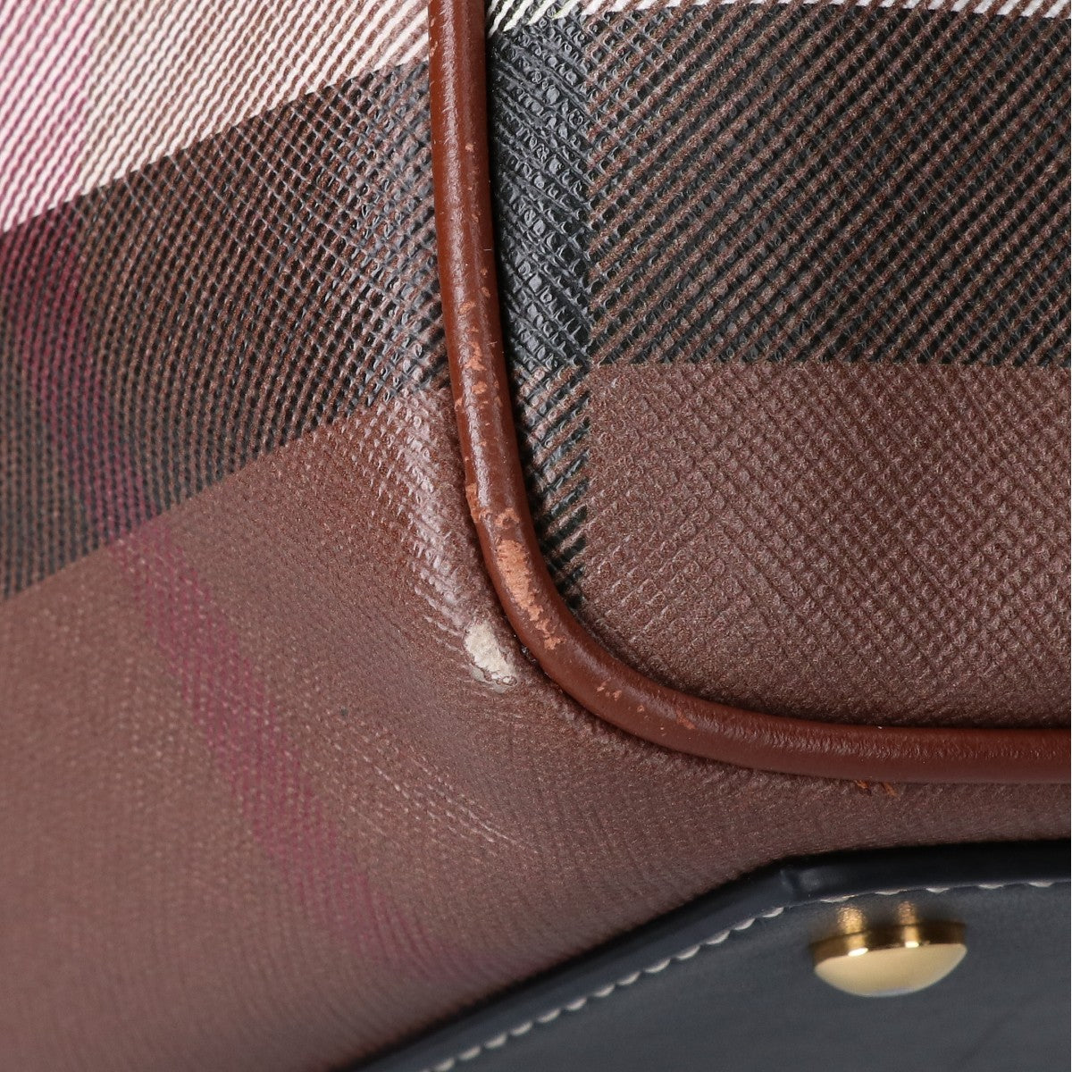 BURBERRY バーバリー 8069662 ミディアムボーリングバッグ 2WAY ハンドバッグ