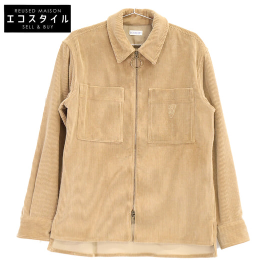 BURBERRY バーバリー 8097251 ベージュ コーデュロイ オーバーシャツ ジャケット