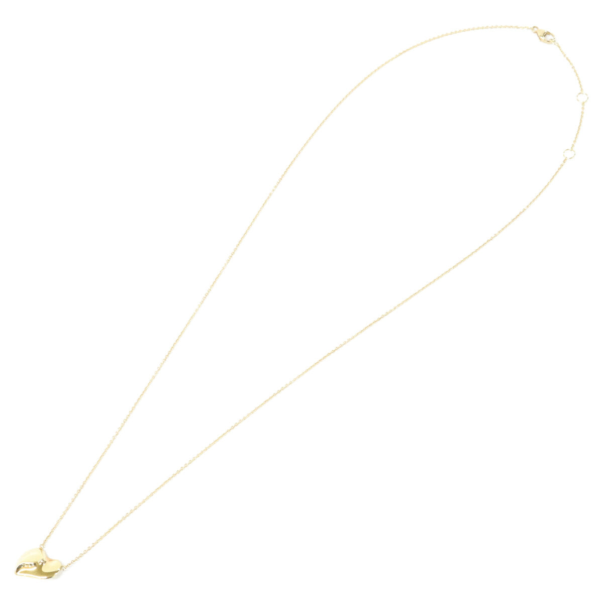 GEORG JENSEN ジョージジェンセン K18 1656 ハートトップ ネックレス