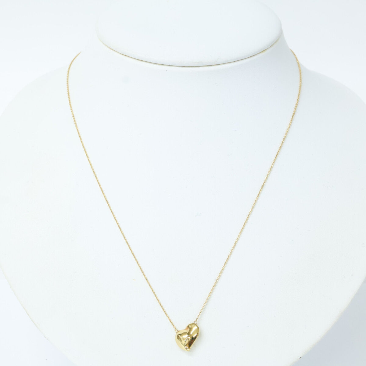 GEORG JENSEN ジョージジェンセン K18 1656 ハートトップ ネックレス