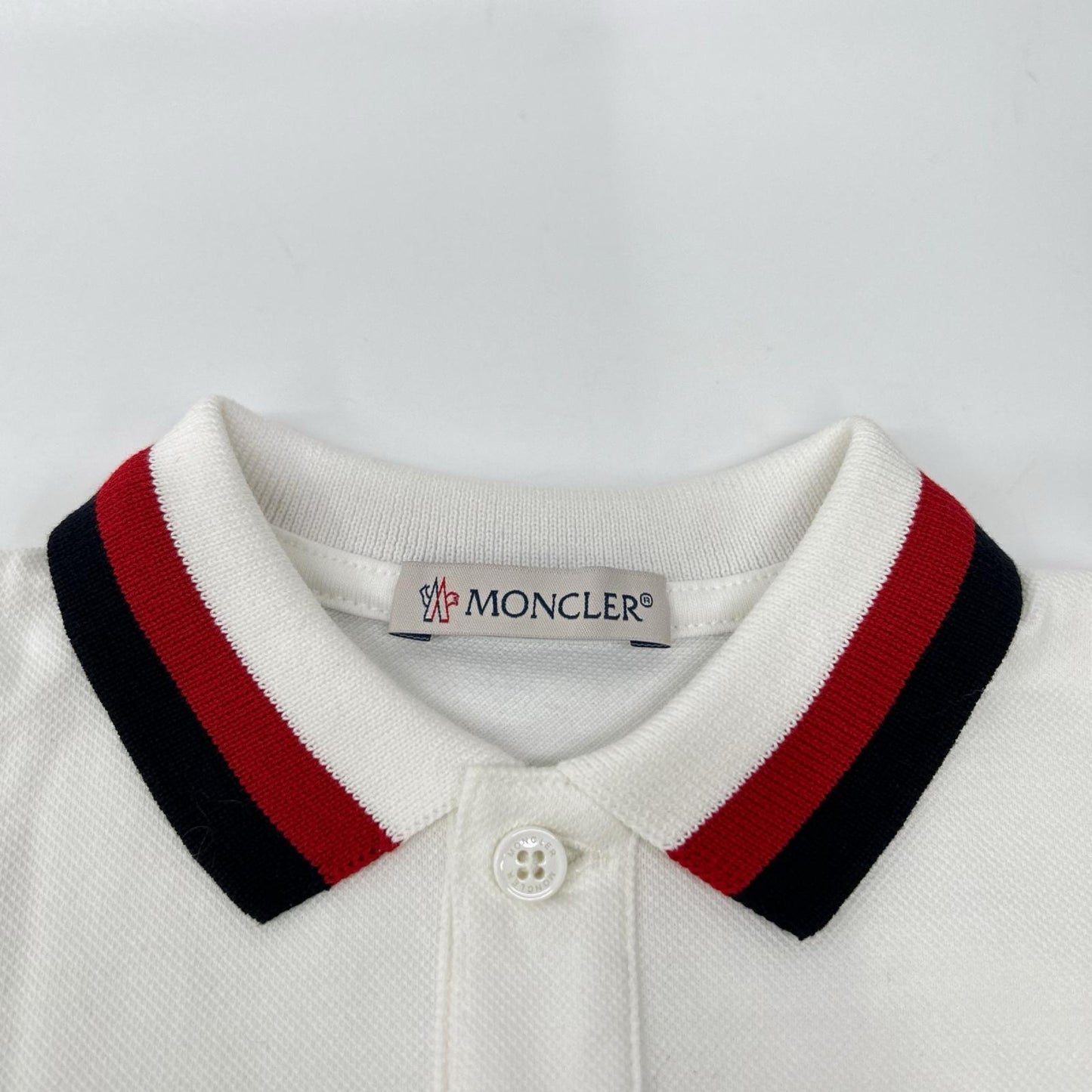 MONCLER モンクレール 24年 ホワイト TUTINA ポロロンパース オーバーオール オールインワン