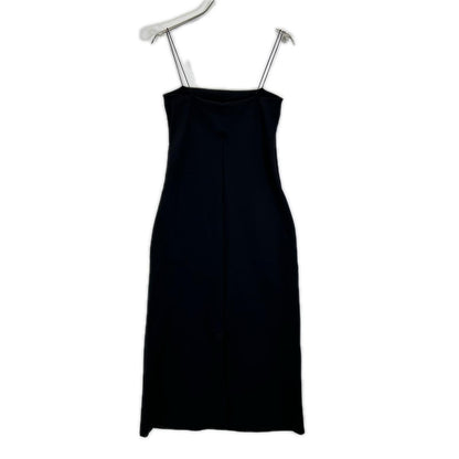 THE ROW ザ ロウ A425 ブラック スキューバ Cenoa Dress キャミソール ワンピース ワンピース