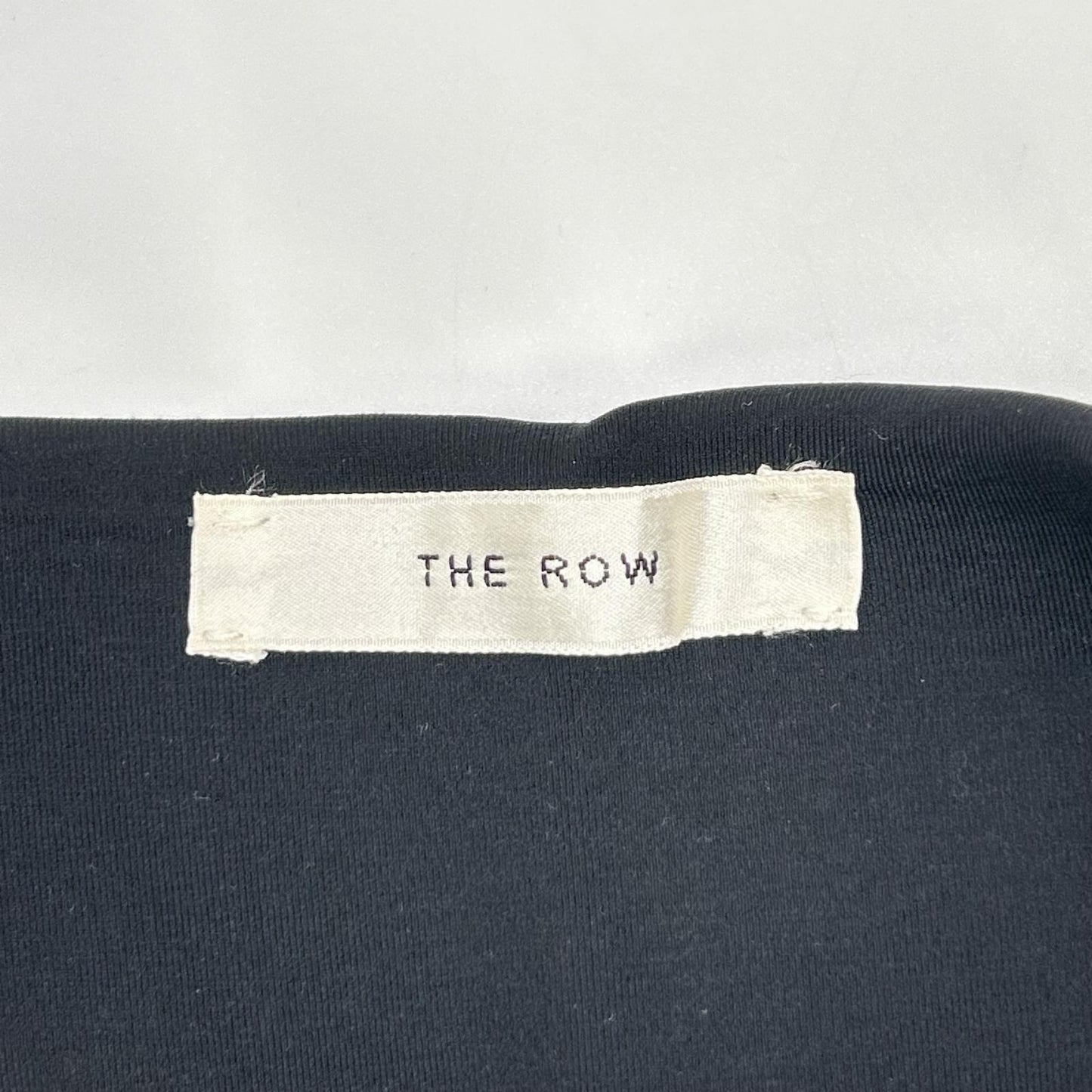 THE ROW ザ ロウ A425 ブラック スキューバ Cenoa Dress キャミソール ワンピース ワンピース