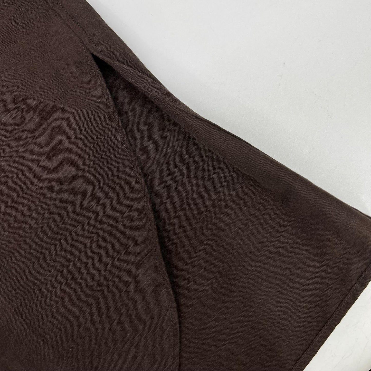 AURALEE オーラリー A23SS04LW ブラウン 23SS High Density Finx Linen Weather Half Sleeve Shirt トップス