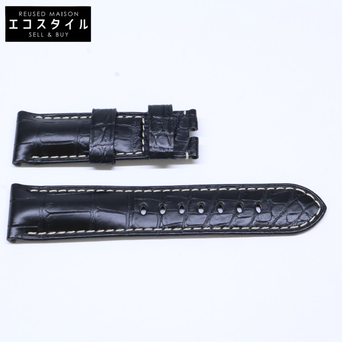 PANERAI パネライ 【新品同様】幅24mm 純正 アリゲーター ウォッチストラップ その他