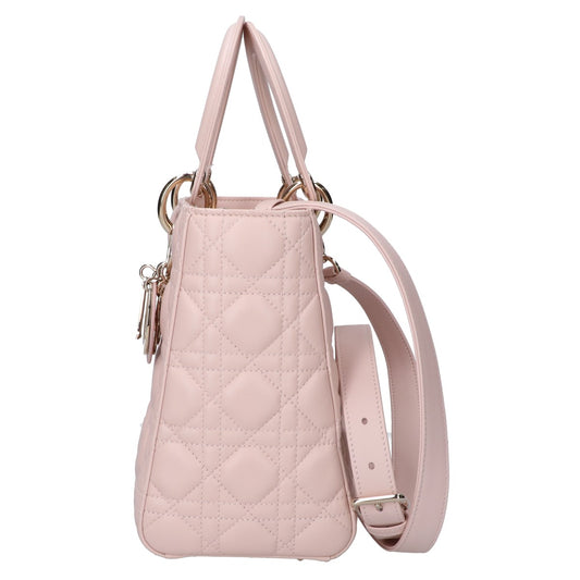 Christian Dior クリスチャンディオール レディ ディオール ミディアム カナージュ ラムスキン 2WAY ハンドバッグ