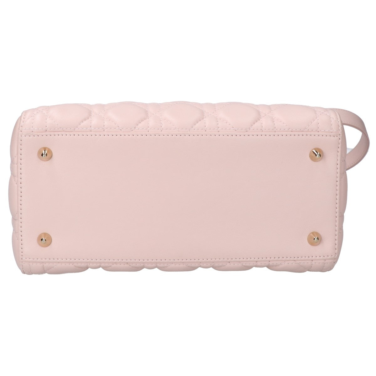 Christian Dior クリスチャンディオール レディ ディオール ミディアム カナージュ ラムスキン 2WAY ハンドバッグ