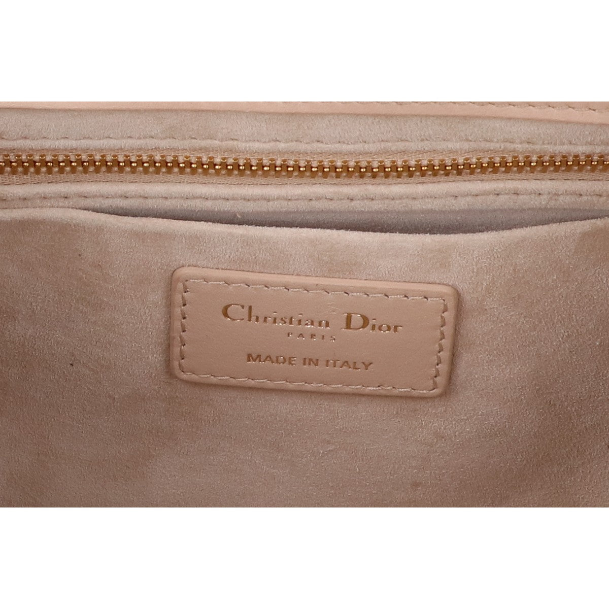 Christian Dior クリスチャンディオール 美品 LADY 95.22 スモール カナージュ ラムスキン 2WAY ハンドバッグ