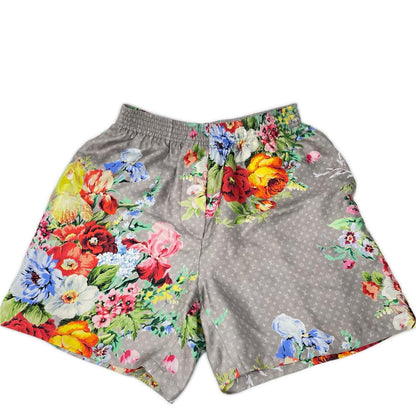 LOUIS VUITTON ルイヴィトン RW222B SR8 FNPO79 22年 シルク モノグラム フワラー ショートパンツ ボトムス