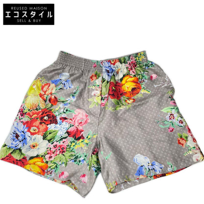 LOUIS VUITTON ルイヴィトン RW222B SR8 FNPO79 22年 シルク モノグラム フワラー ショートパンツ ボトムス