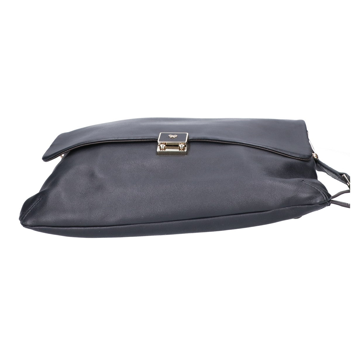 Anya Hindmarch アニヤ ハインドマーチ CARKER ETTA カーカーエッタ バターレザー フラップ ショルダーバッグ
