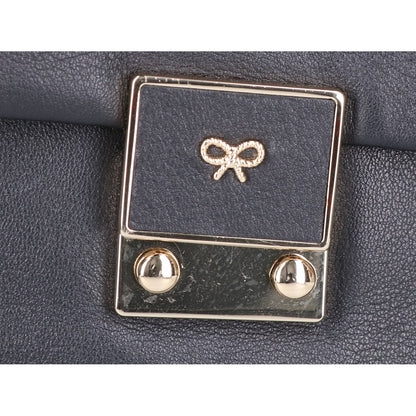 Anya Hindmarch アニヤ ハインドマーチ CARKER ETTA カーカーエッタ バターレザー フラップ ショルダーバッグ