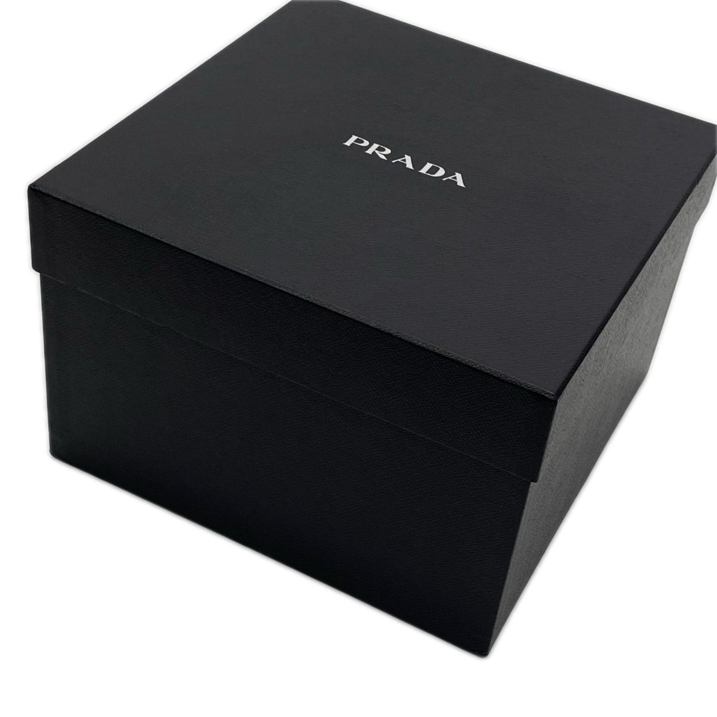 PRADA プラダ 1HC137 ブラック トライアングルロゴ ナイロン バケットハット 帽子