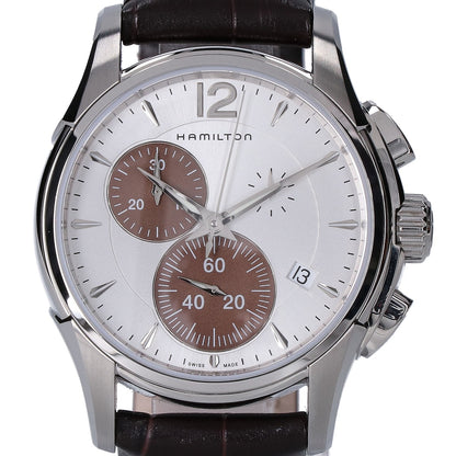 HAMILTON ハミルトン 【美品】H32612551 ジャズマスター Chrono Quartz クオーツ 42mm 腕時計