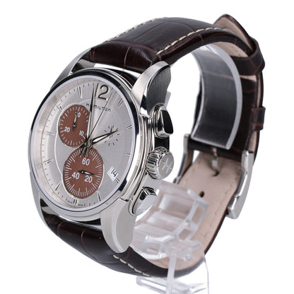 HAMILTON ハミルトン 【美品】H32612551 ジャズマスター Chrono Quartz クオーツ 42mm 腕時計