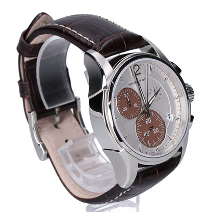 HAMILTON ハミルトン 【美品】H32612551 ジャズマスター Chrono Quartz クオーツ 42mm 腕時計