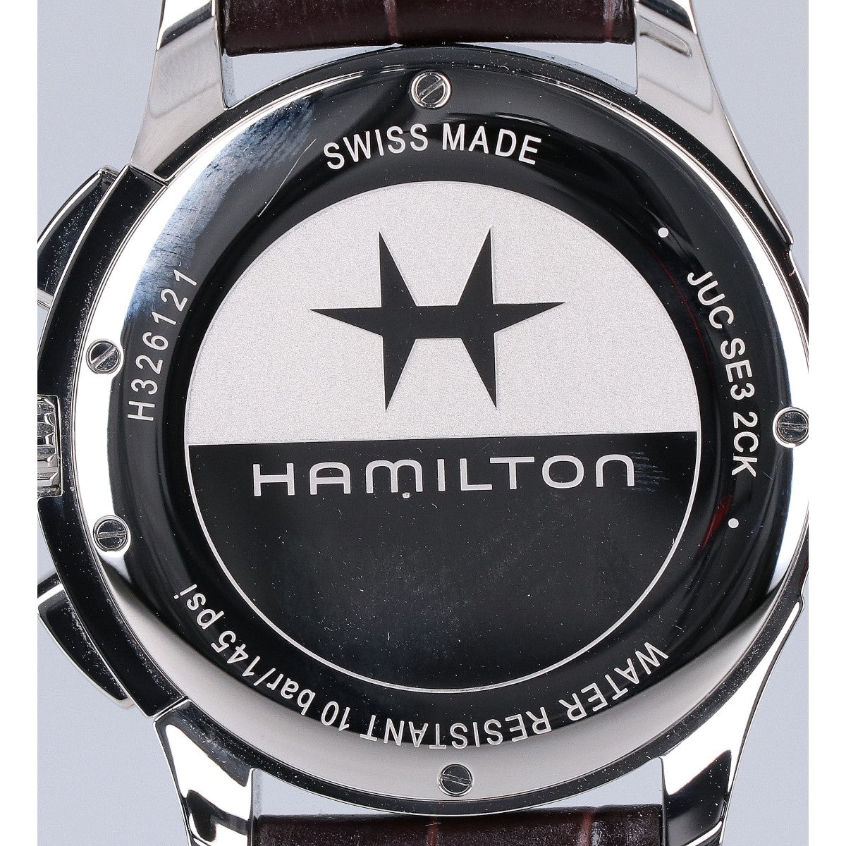 HAMILTON ハミルトン 【美品】H32612551 ジャズマスター Chrono Quartz クオーツ 42mm 腕時計