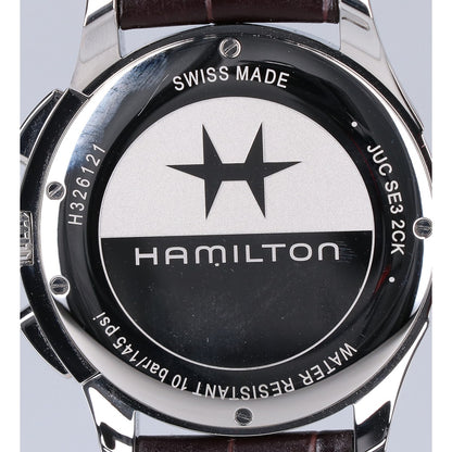 HAMILTON ハミルトン 【美品】H32612551 ジャズマスター Chrono Quartz クオーツ 42mm 腕時計