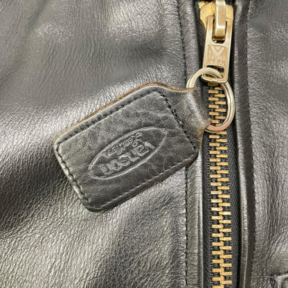 VANSON バンソン ブラック タイプB カウハイド シングルライダースジャケット ジャケット
