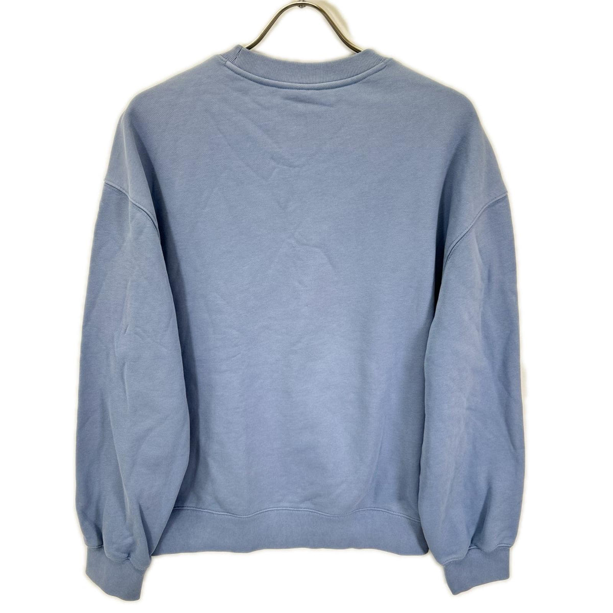 MAISON KITSUNE メゾンキツネ PM00311KM0341 ブルー コットン フォックスワッペン スウェットシャツ トップス