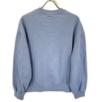 MAISON KITSUNE メゾンキツネ PM00311KM0341 ブルー コットン フォックスワッペン スウェットシャツ トップス
