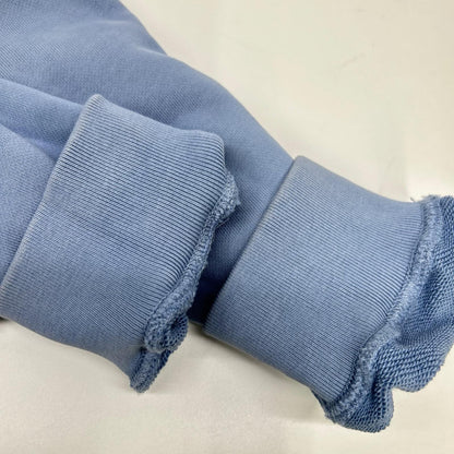 MAISON KITSUNE メゾンキツネ PM00311KM0341 ブルー コットン フォックスワッペン スウェットシャツ トップス