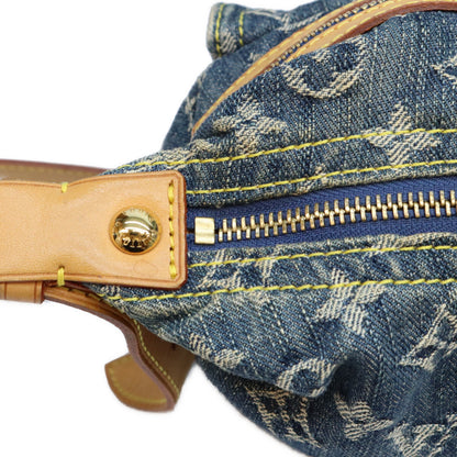 LOUIS VUITTON ルイヴィトン 06年 M95049 モノグラム デニム バギー PM ロング ショルダーバッグ ショルダーバッグ