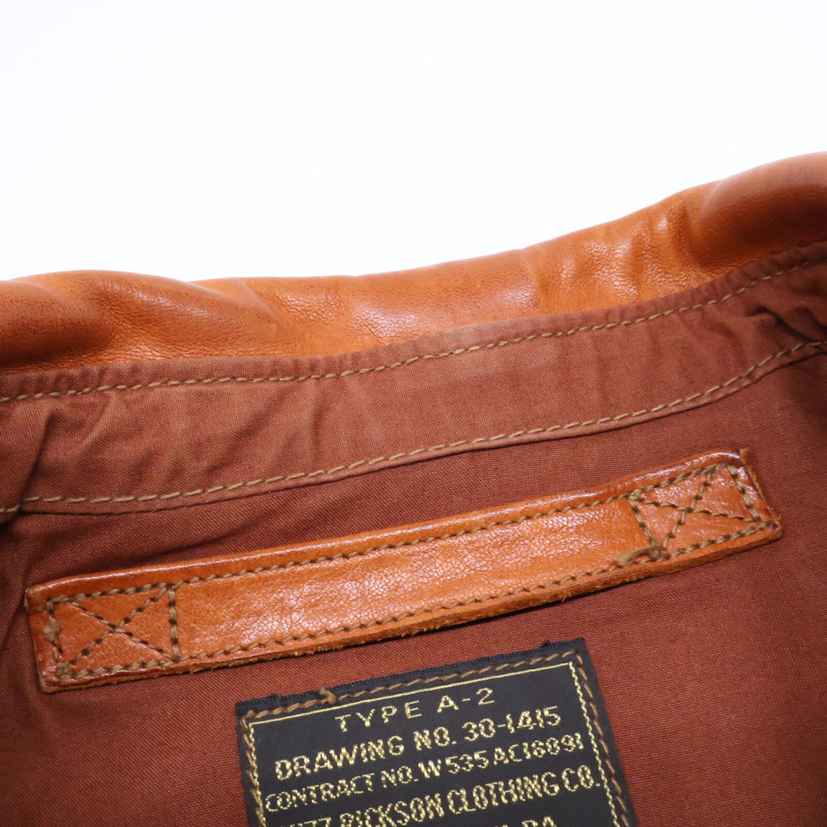 BUZZ RICKSON'S バズリクソンズ BR80441 Type A-2 Order No.A.C.1809 ホースハイド フライトジャケット ジャケット