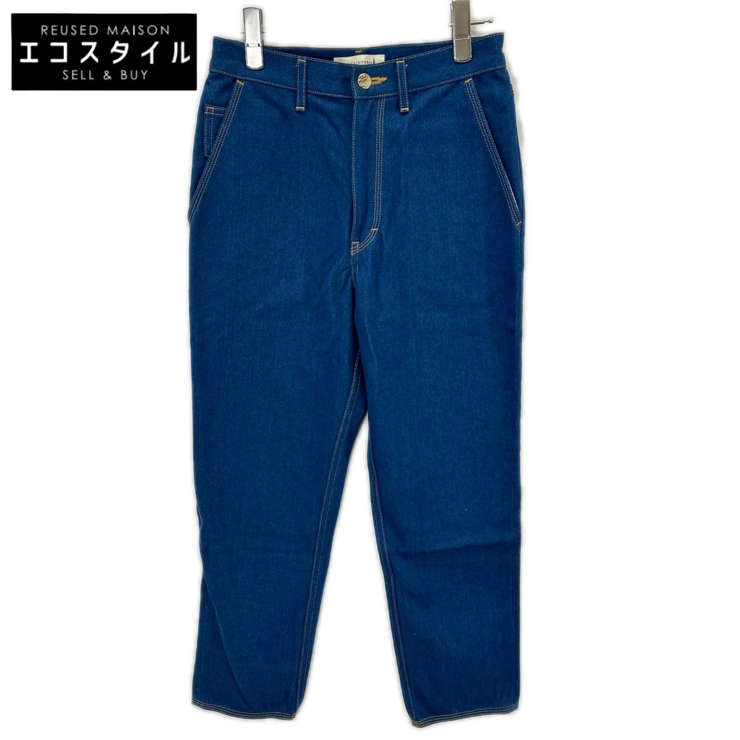 MACKINTOSH マッキントッシュ L221ND1006PTAW ブルー SLIM ANKLE PANTS デニムパンツ ボトムス
