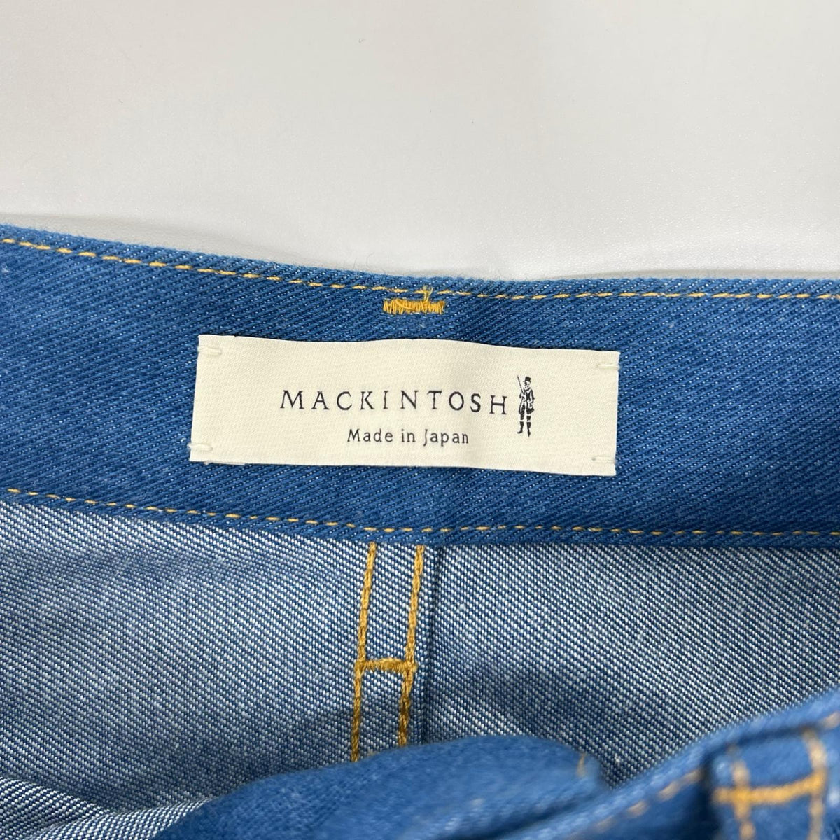 MACKINTOSH マッキントッシュ L221ND1006PTAW ブルー SLIM ANKLE PANTS デニムパンツ ボトムス