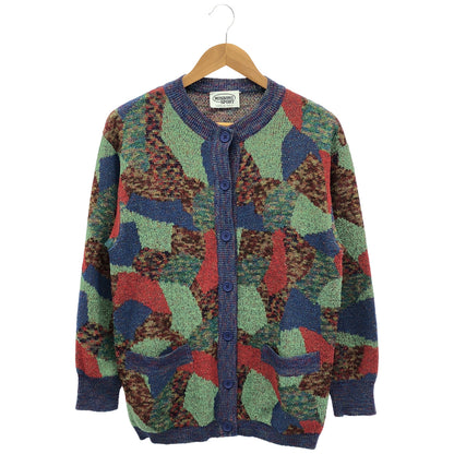 MISSONI SPORT ミッソーニスポーツ マルチカラー 総柄 クルーネック カーディガン トップス