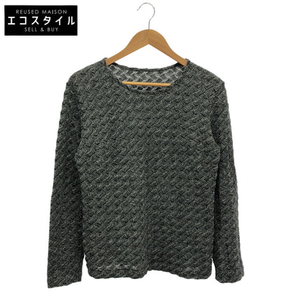 MISSONI SPORT ミッソーニスポーツ 2M125LM111 グレー ウール混 ジグザグ ボートネックニットトップス トップス