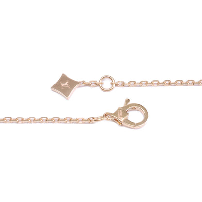 LOUIS VUITTON ルイヴィトン 新品仕上げ済み Au750 Q94676 マザーオブパール ダイヤモンド ペンダントスターブロッサム ネックレス