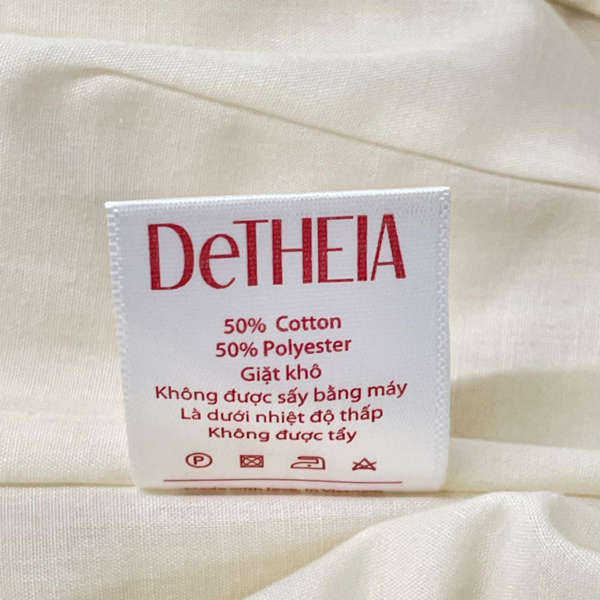 その他ブランド 【DeTHEIA】アイボリー シフォン レース刺繍 ドレス ワンピース ワンピース